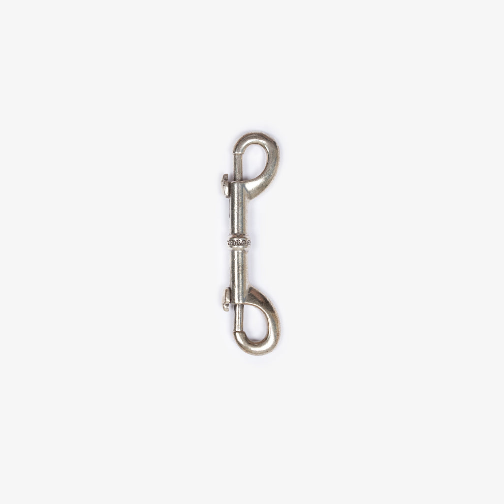 DOUBLE FLEUR CLIP KEY RING