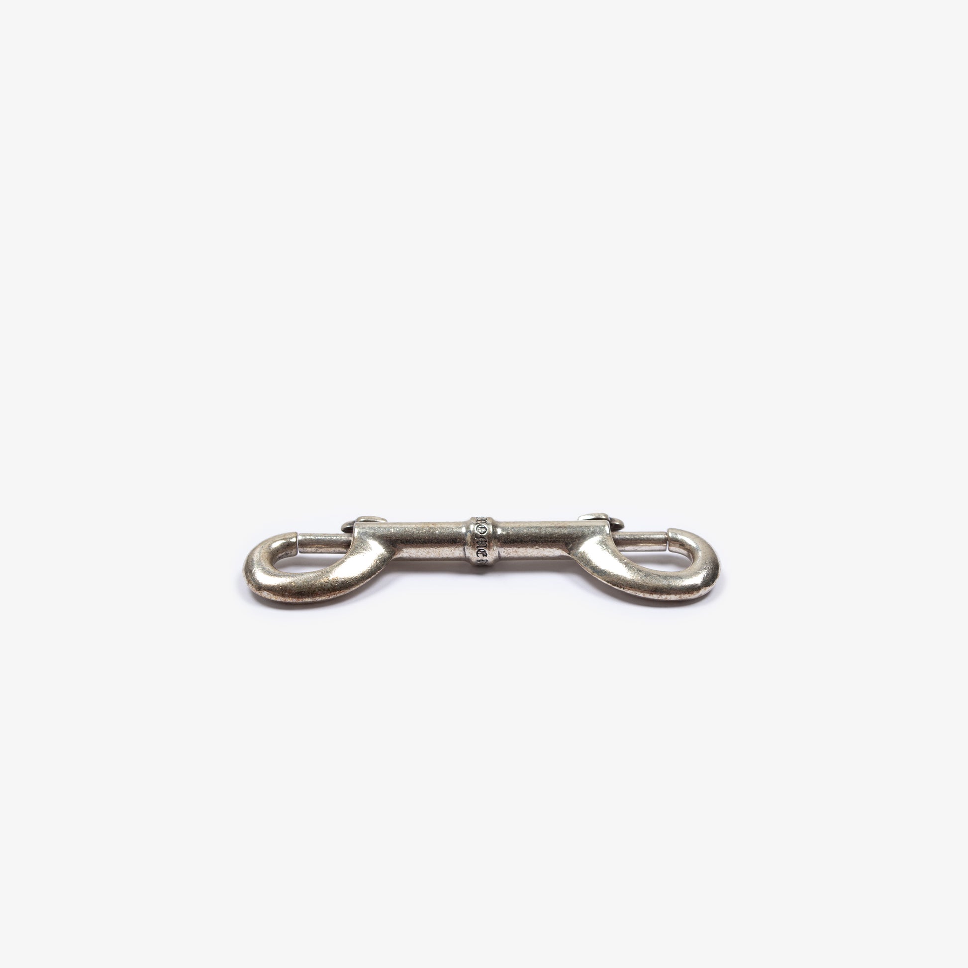 DOUBLE FLEUR CLIP KEY RING