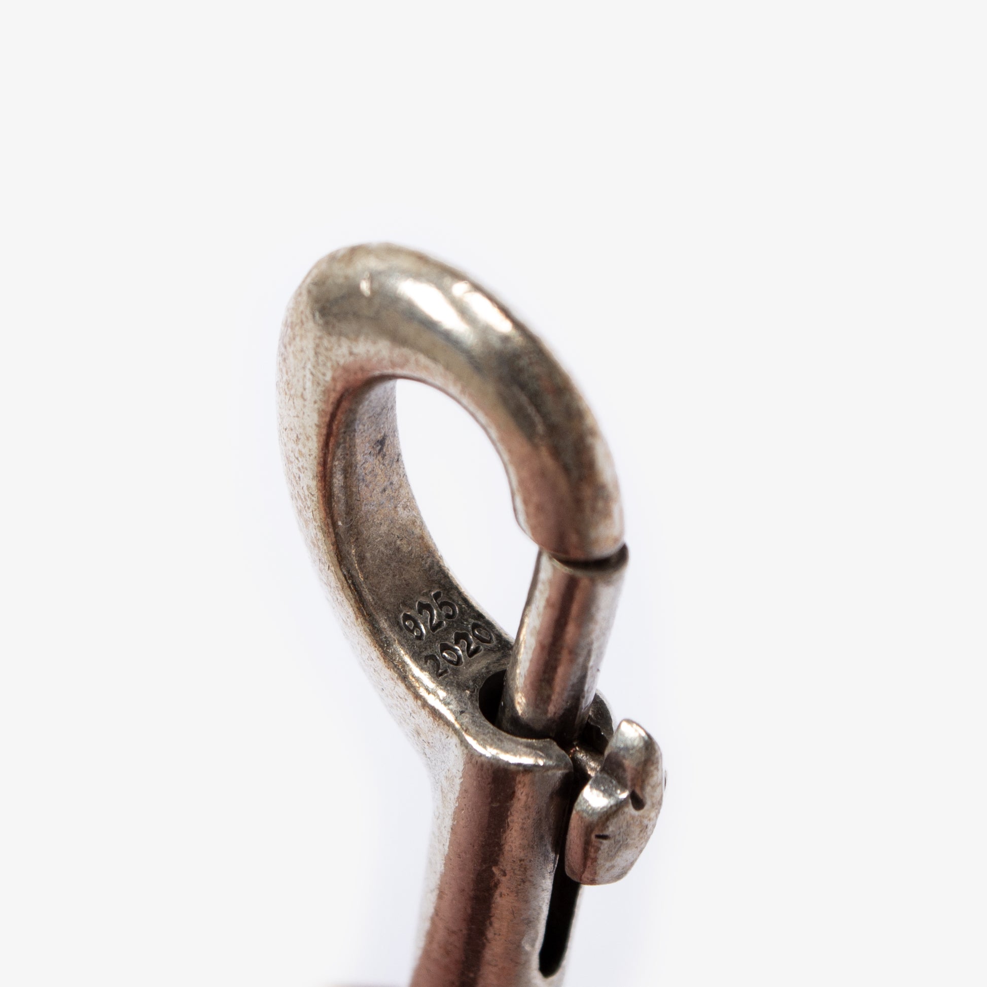DOUBLE FLEUR CLIP KEY RING