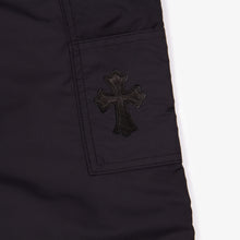 Load image into Gallery viewer, LEATHER KNEE CROSS PATCH CARPENTER PANT