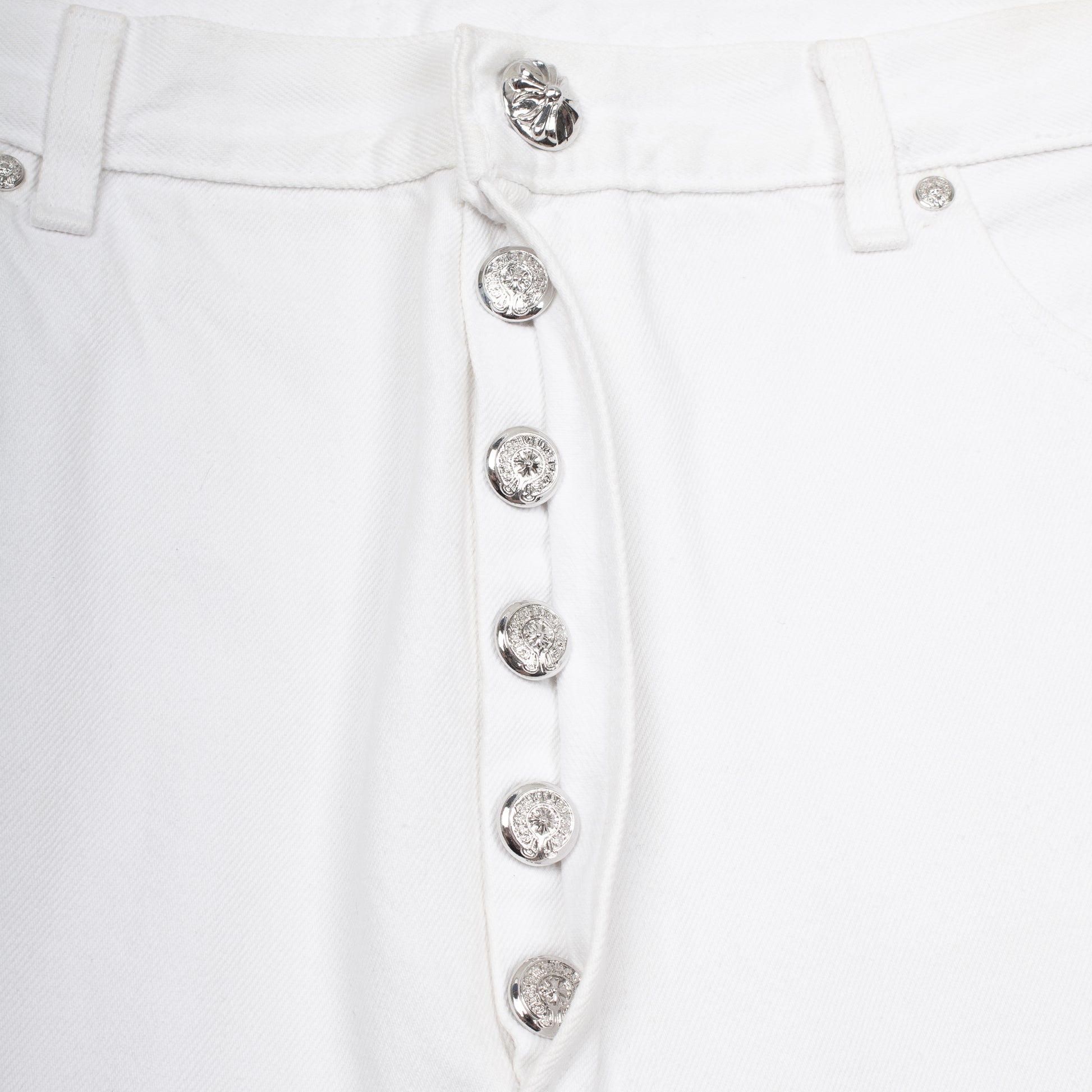 LEOPARD CROSS PATCH DENIM