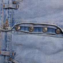 Load image into Gallery viewer, LEOPARD CROSS PATCH DENIM