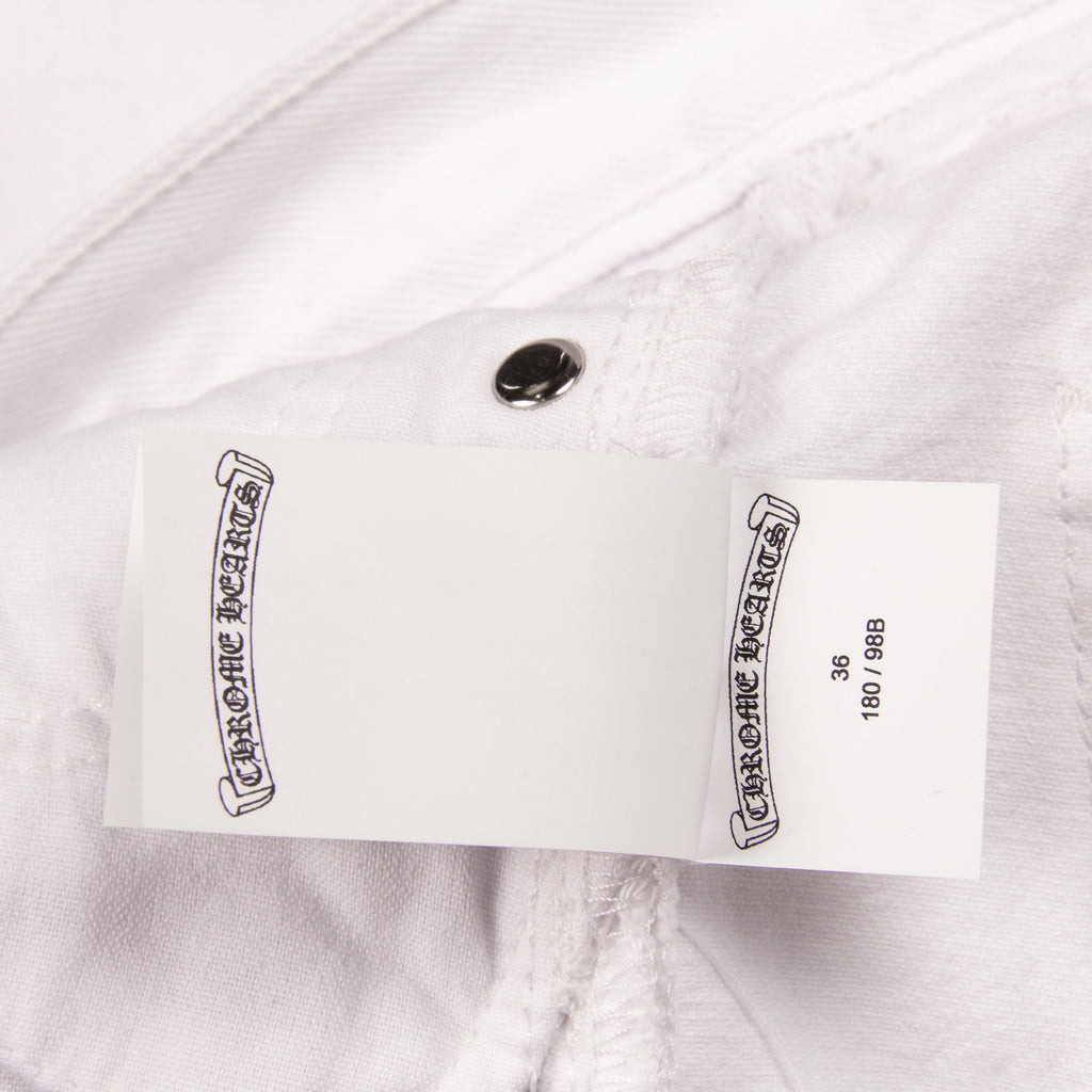 LONDON EXCLUSIVE MIXED CROSS PATCH DENIM