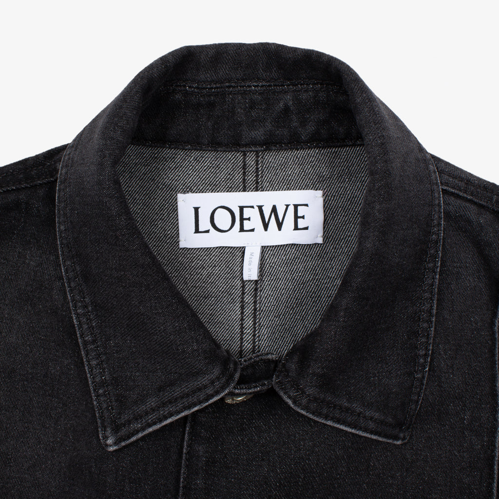 WASHED BLACK WORK JACKET