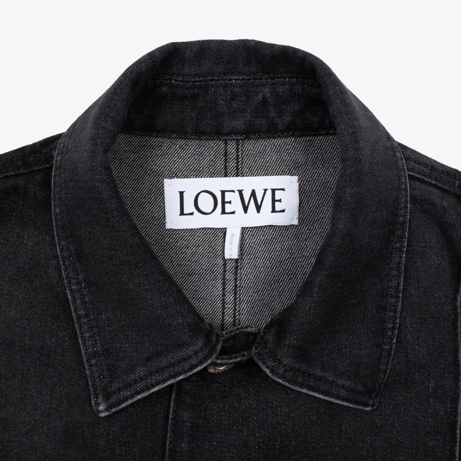 WASHED BLACK WORK JACKET