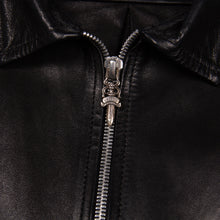 Load image into Gallery viewer, LEATHER DOUBLE ZIP SHIRT