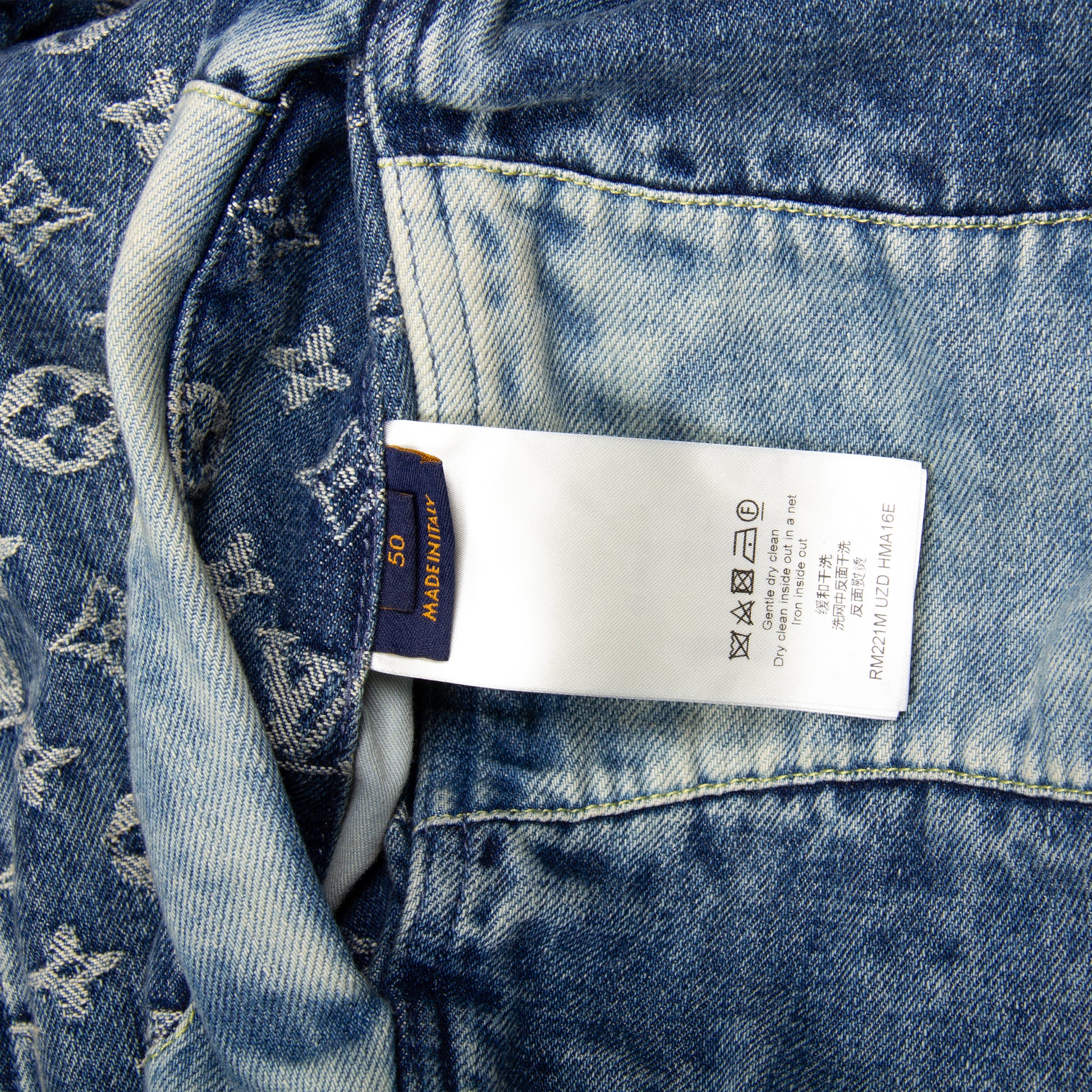 x NIGO DENIM PATCHWORK HOODED JACKET | 50