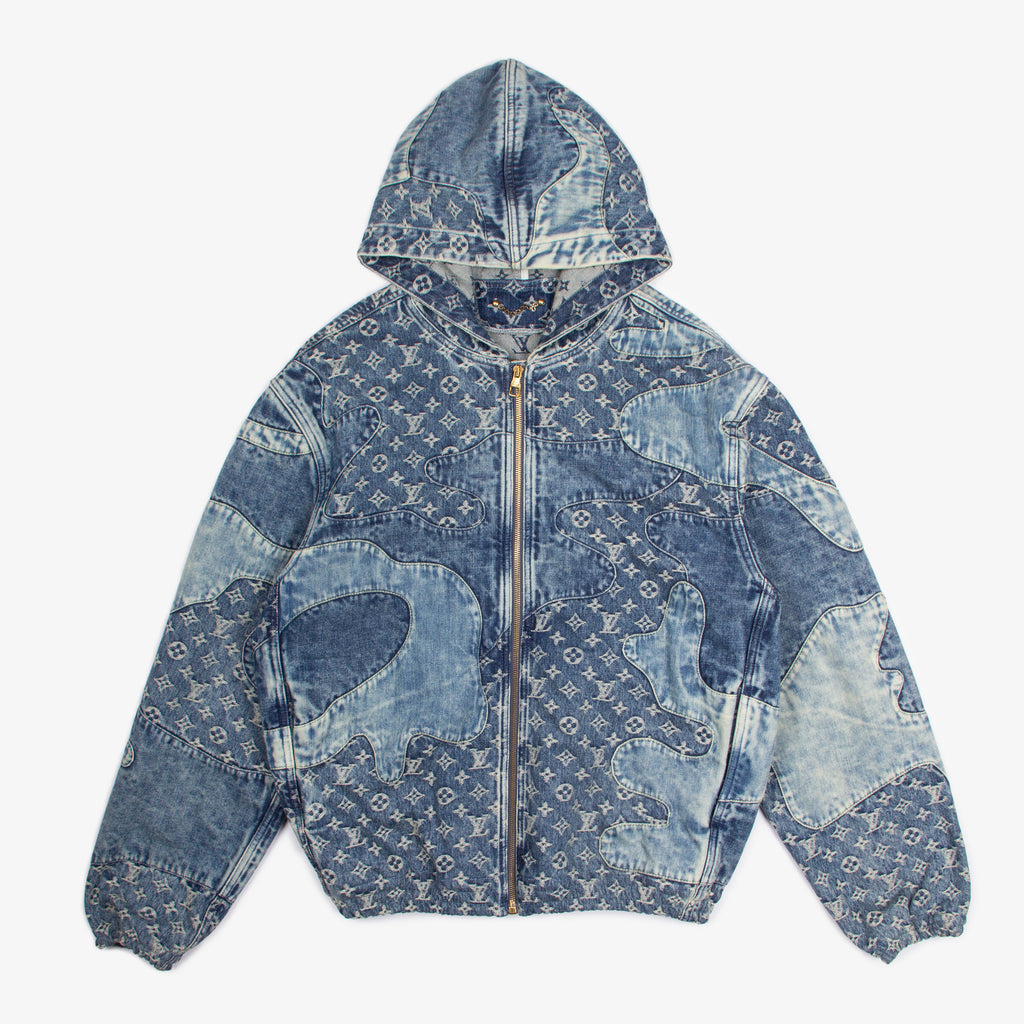x NIGO DENIM PATCHWORK HOODED JACKET | 50