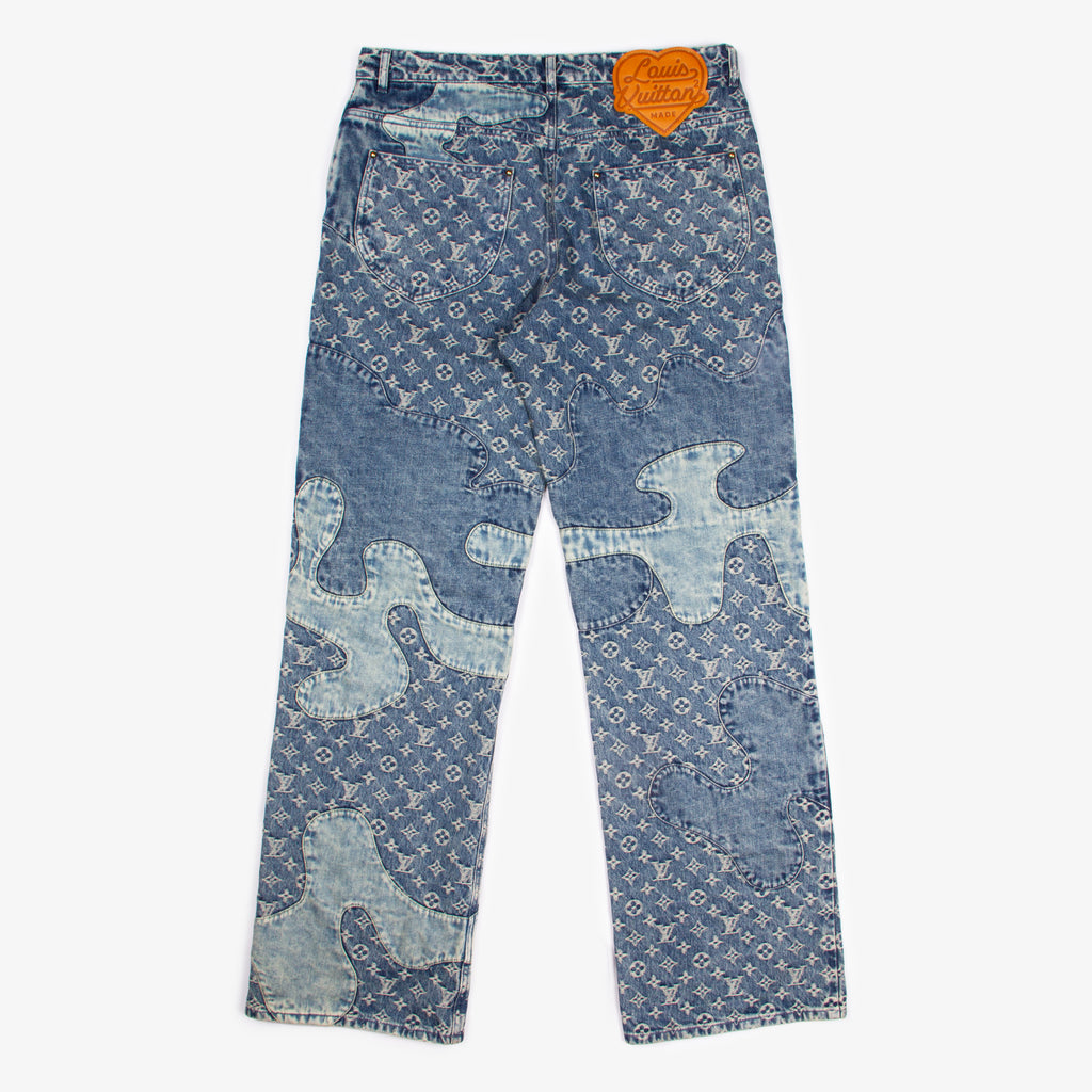 x NIGO MONOGRAM PATCHWORK DENIM