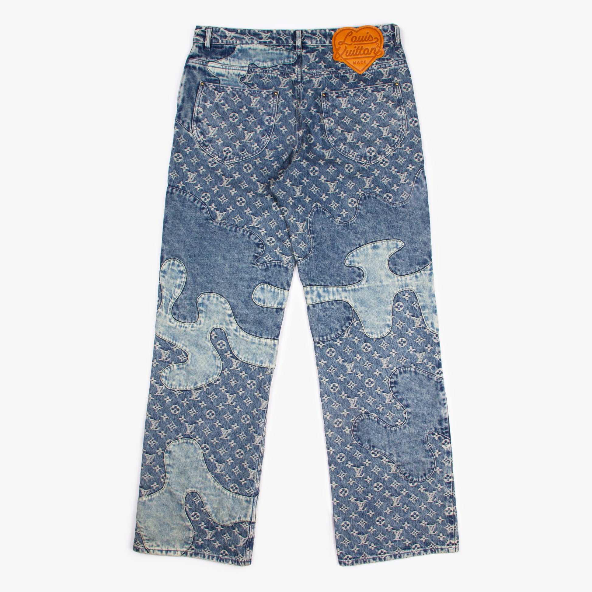 x NIGO MONOGRAM PATCHWORK DENIM