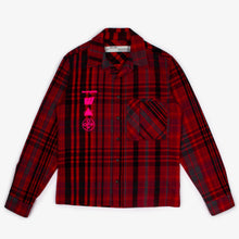 Load image into Gallery viewer, RED SIDE POCKET FLANNEL