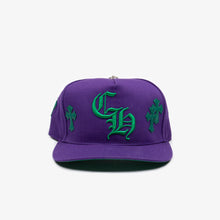 Load image into Gallery viewer, PURPLE CROSS PATCH BASEBALL HAT
