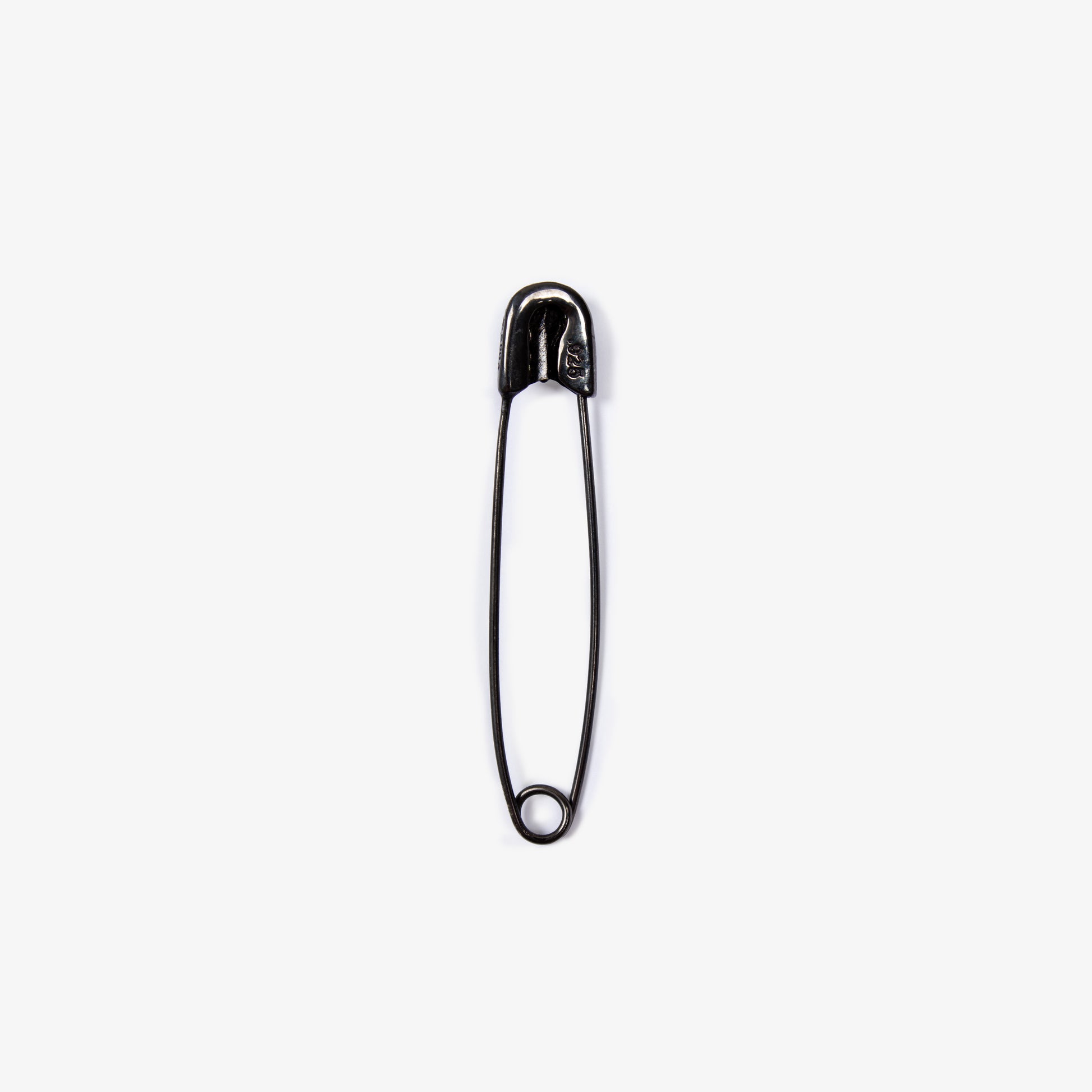 BLACK RHODIUM XL SAFTEY PIN