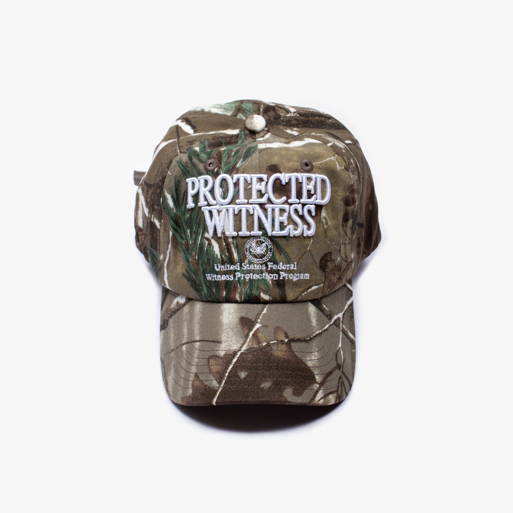 WITNESS PROTECTED TREE CAMO HAT