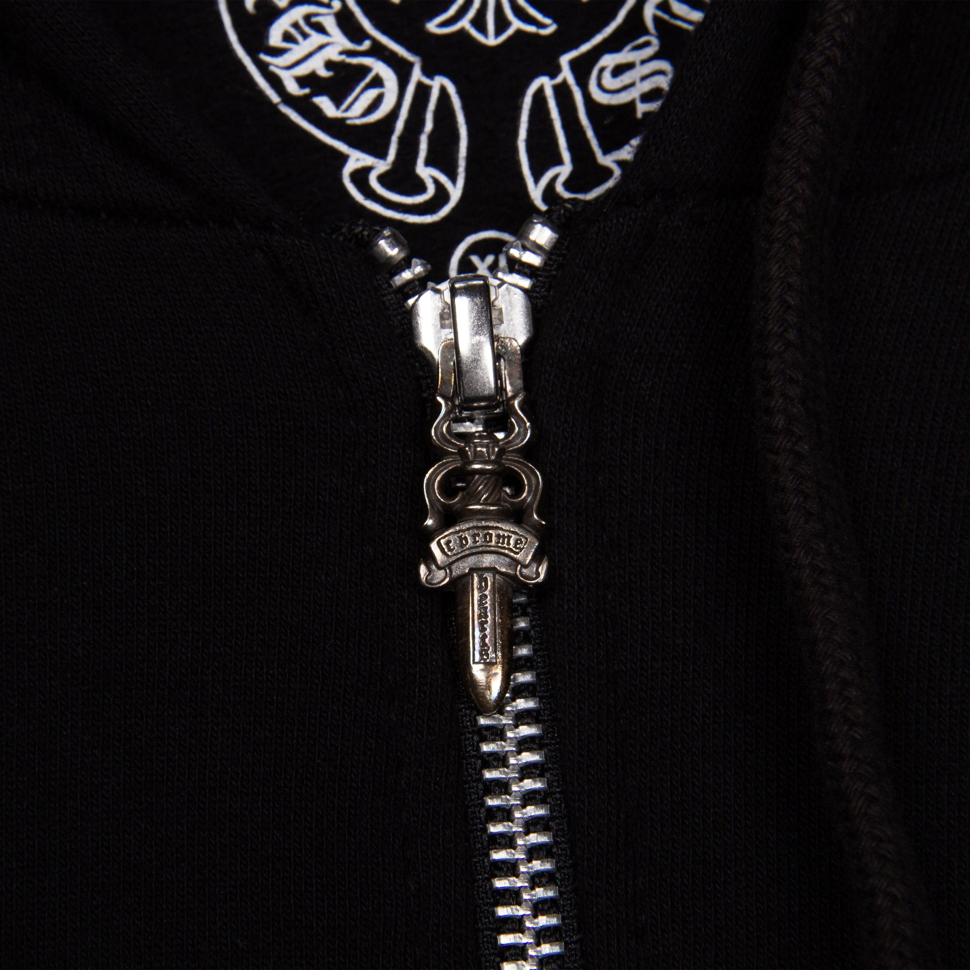 RED DAGGER LOGO ZIP UP HOODIE