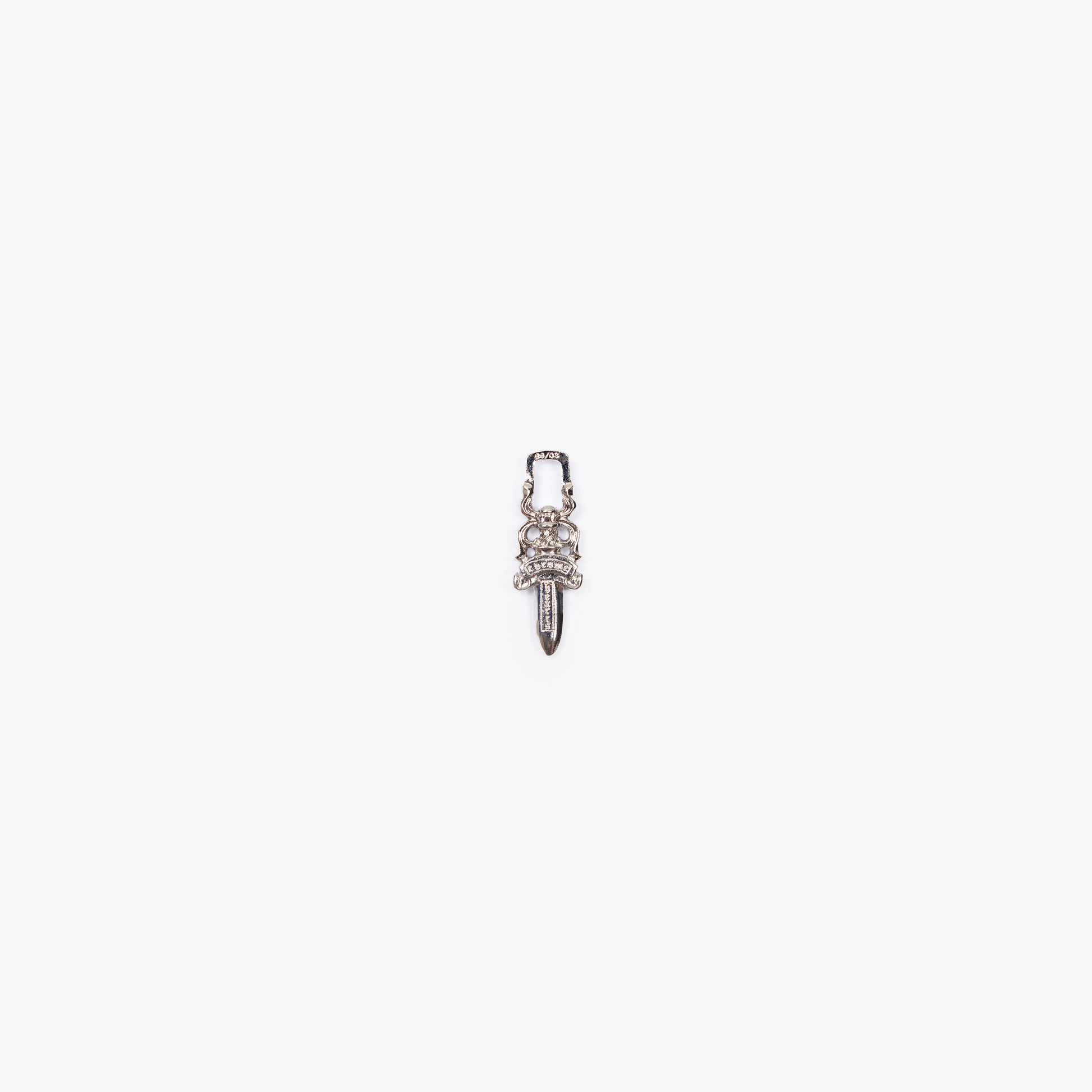 RHODIUM DAGGER CHARM