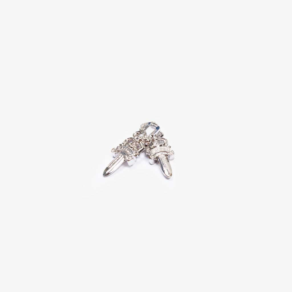 RHODIUM DAGGER CHARM