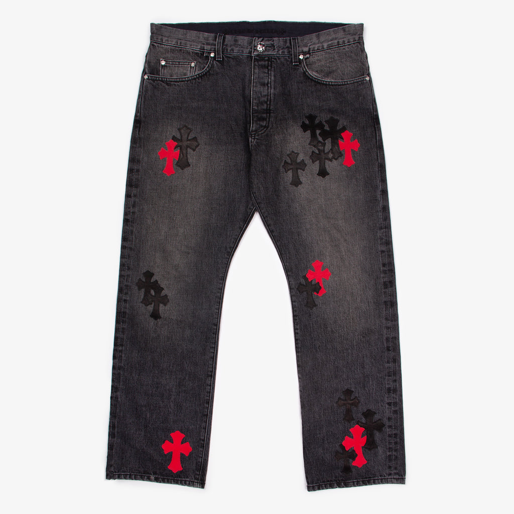 MIXED CROSS PATCH DENIM