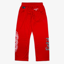 Load image into Gallery viewer, RED MESH VARSITY PANT