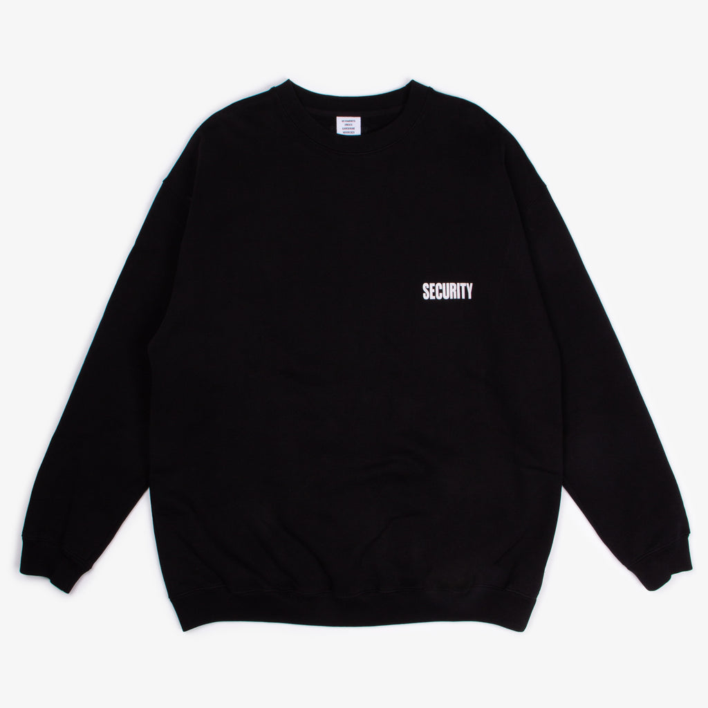 SECURITY LOGO CREWNECK