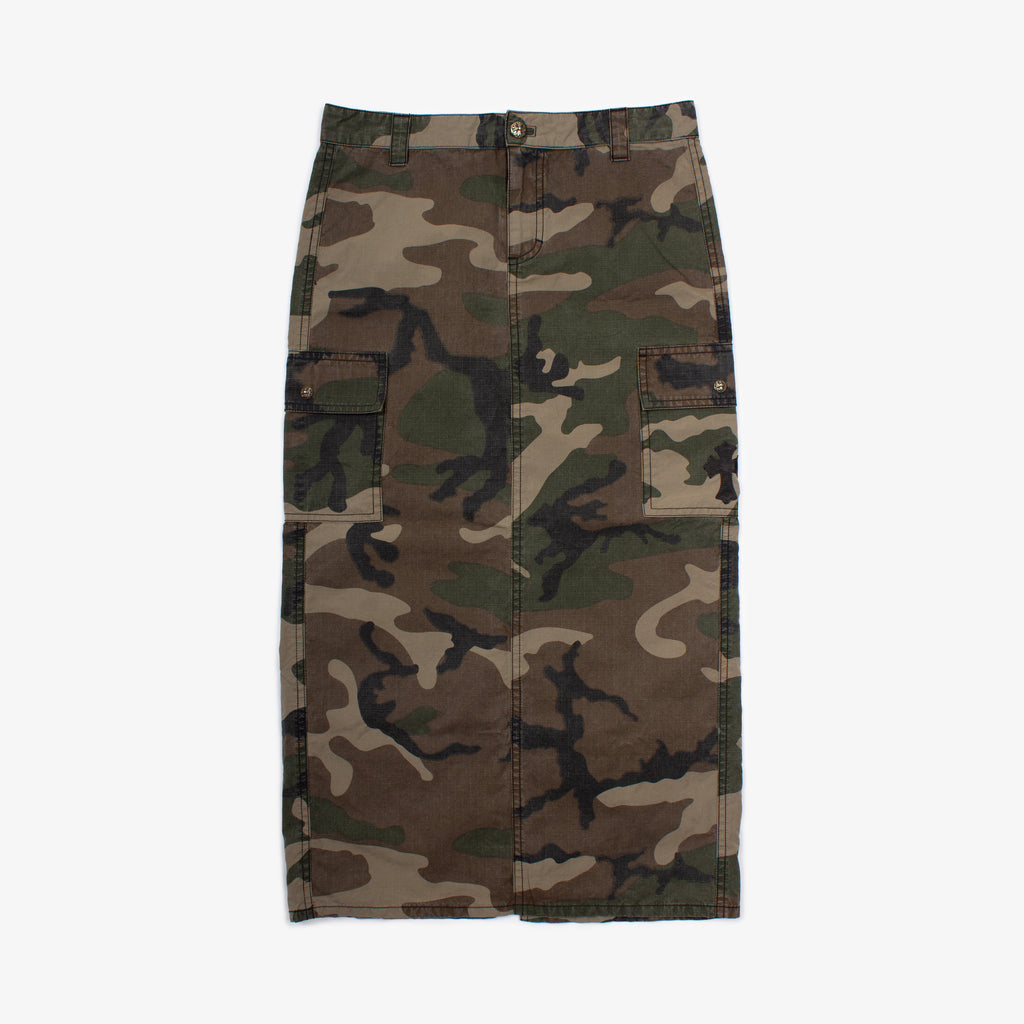 CROSS PATCH CAMO SKIRT