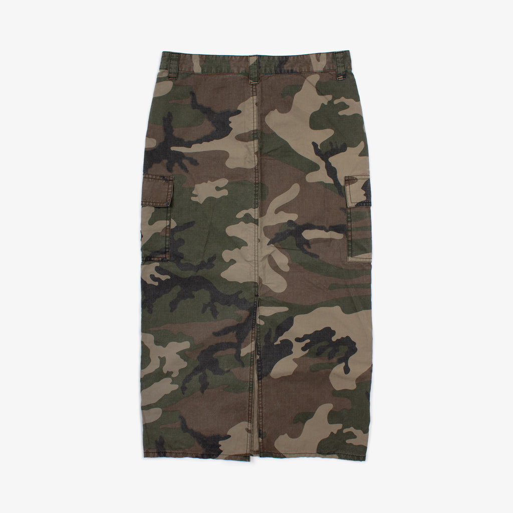 CROSS PATCH CAMO SKIRT