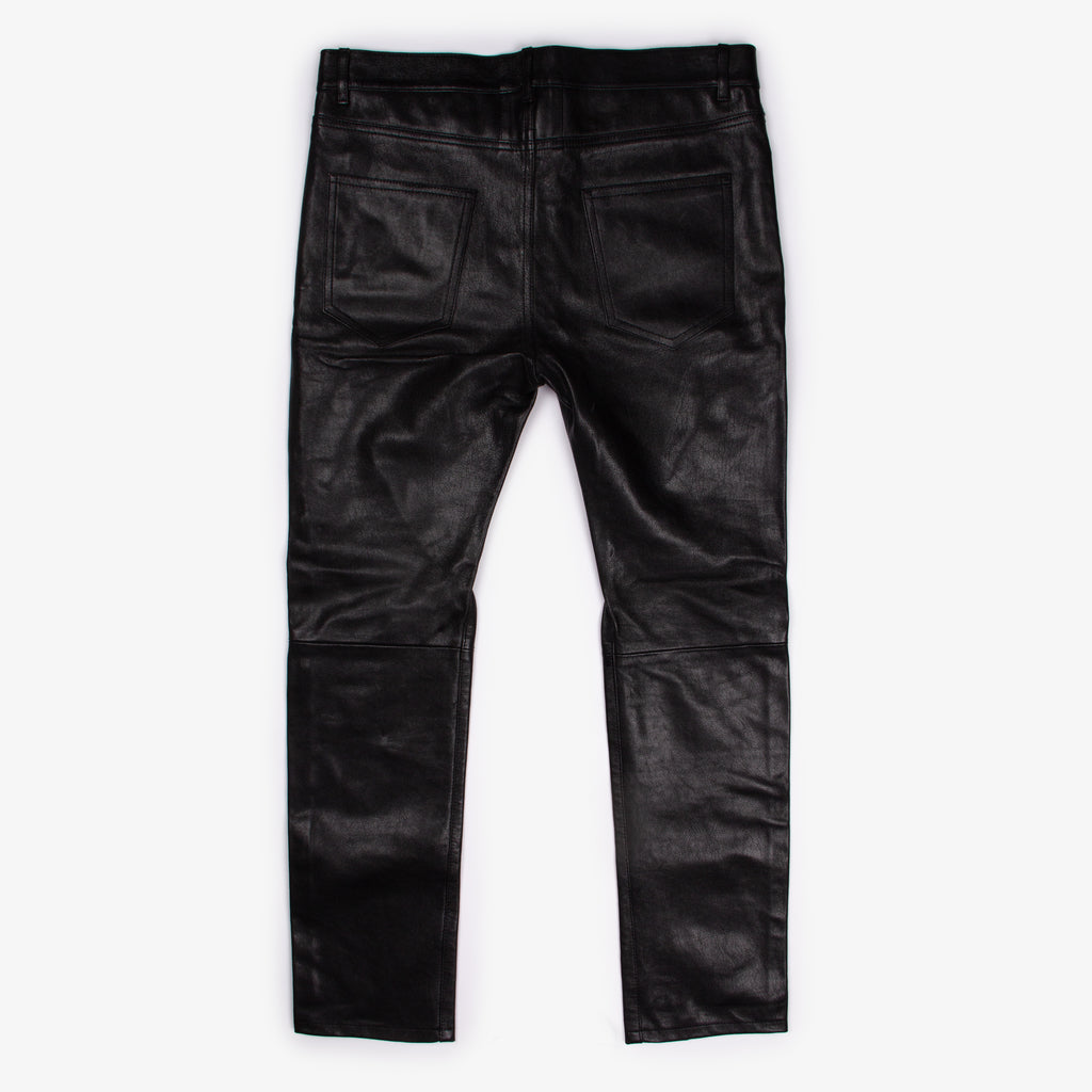 SAMPLE AW15 FULL LEATHER PANT