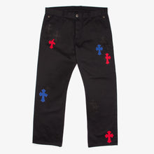 Load image into Gallery viewer, BLACK 35 MIXED CROSS PATCH CHINO