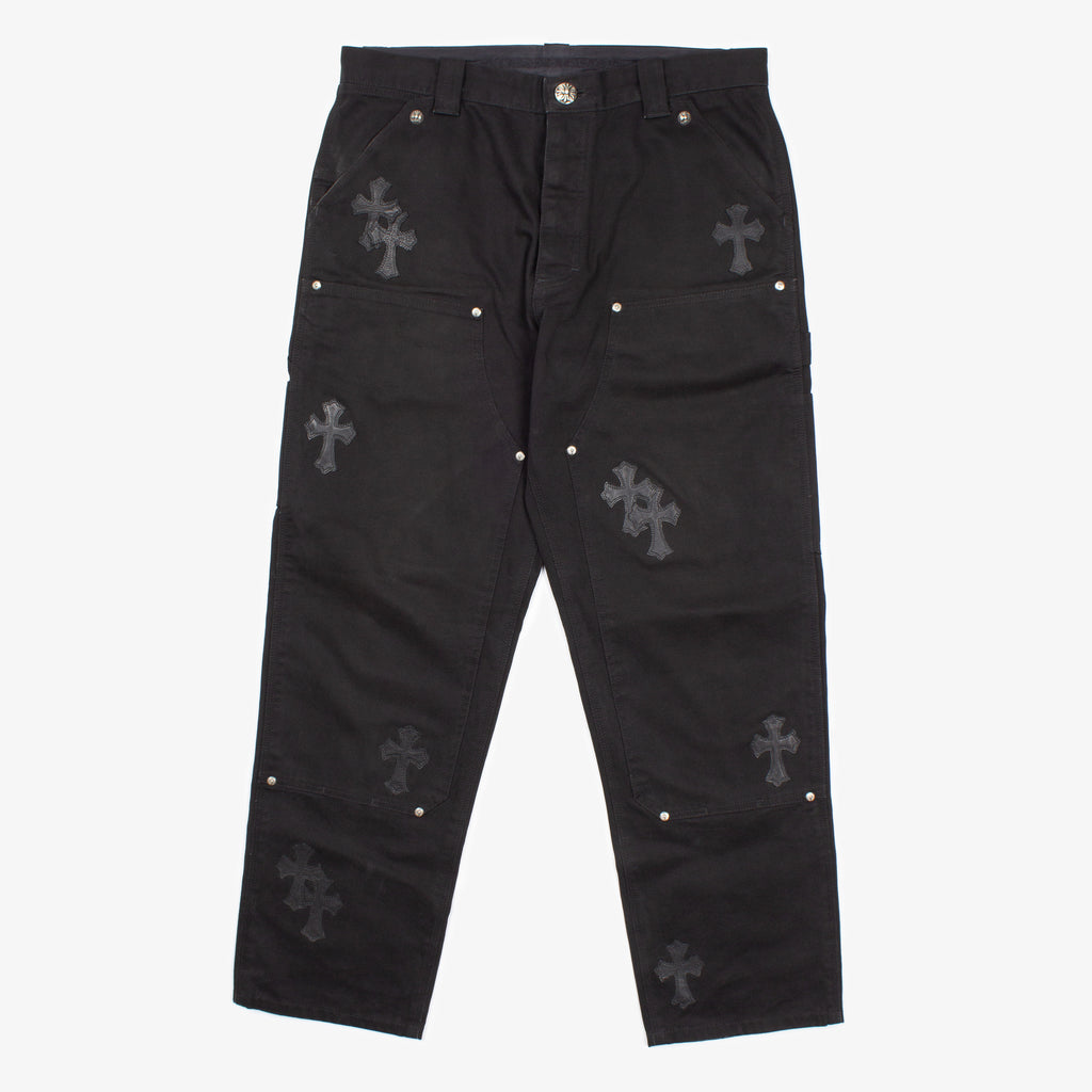 BLACK MULTI PATCH CARPENTER