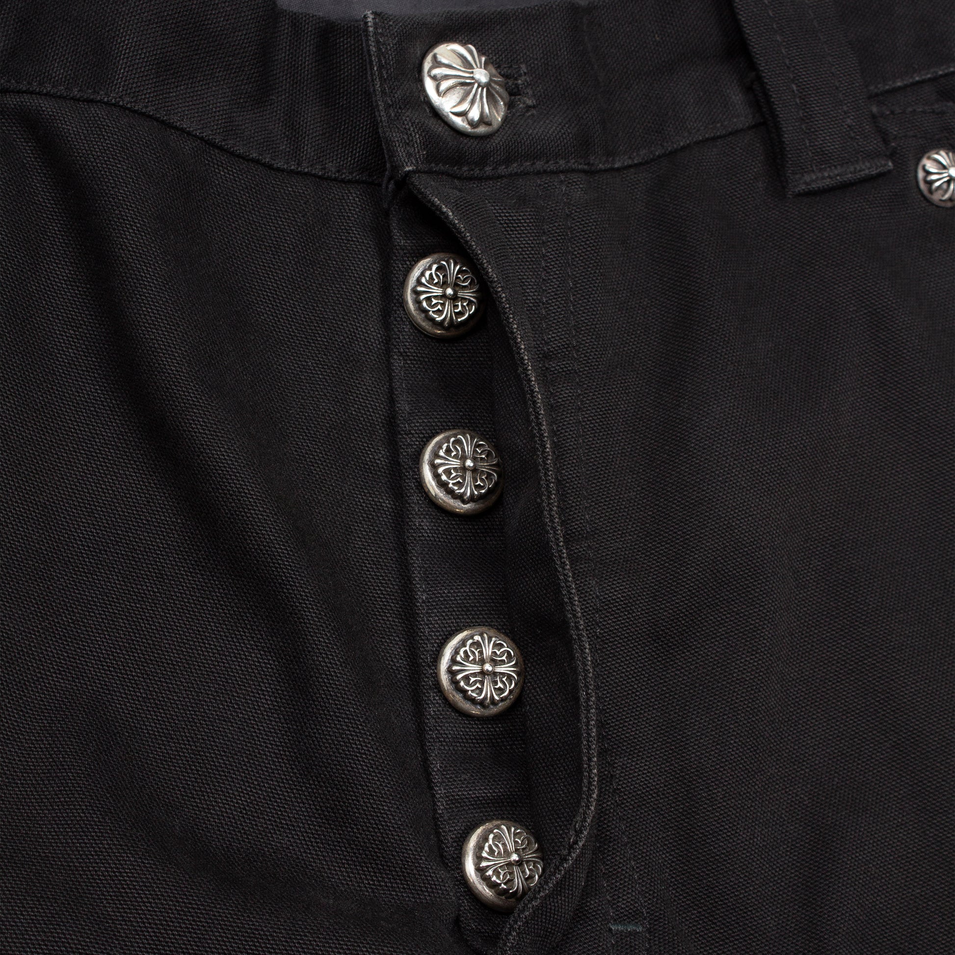 BLACK MULTI PATCH CARPENTER