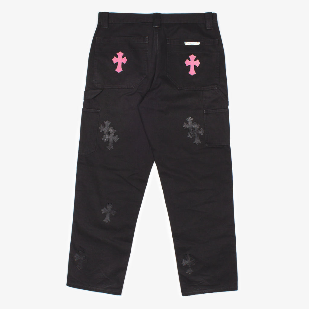 BLACK MULTI PATCH CARPENTER