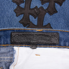 Load image into Gallery viewer, SPECIAL PLACEMENT CROSS PATCH DENIM