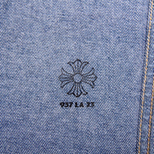 Load image into Gallery viewer, SPECIAL PLACEMENT CROSS PATCH DENIM