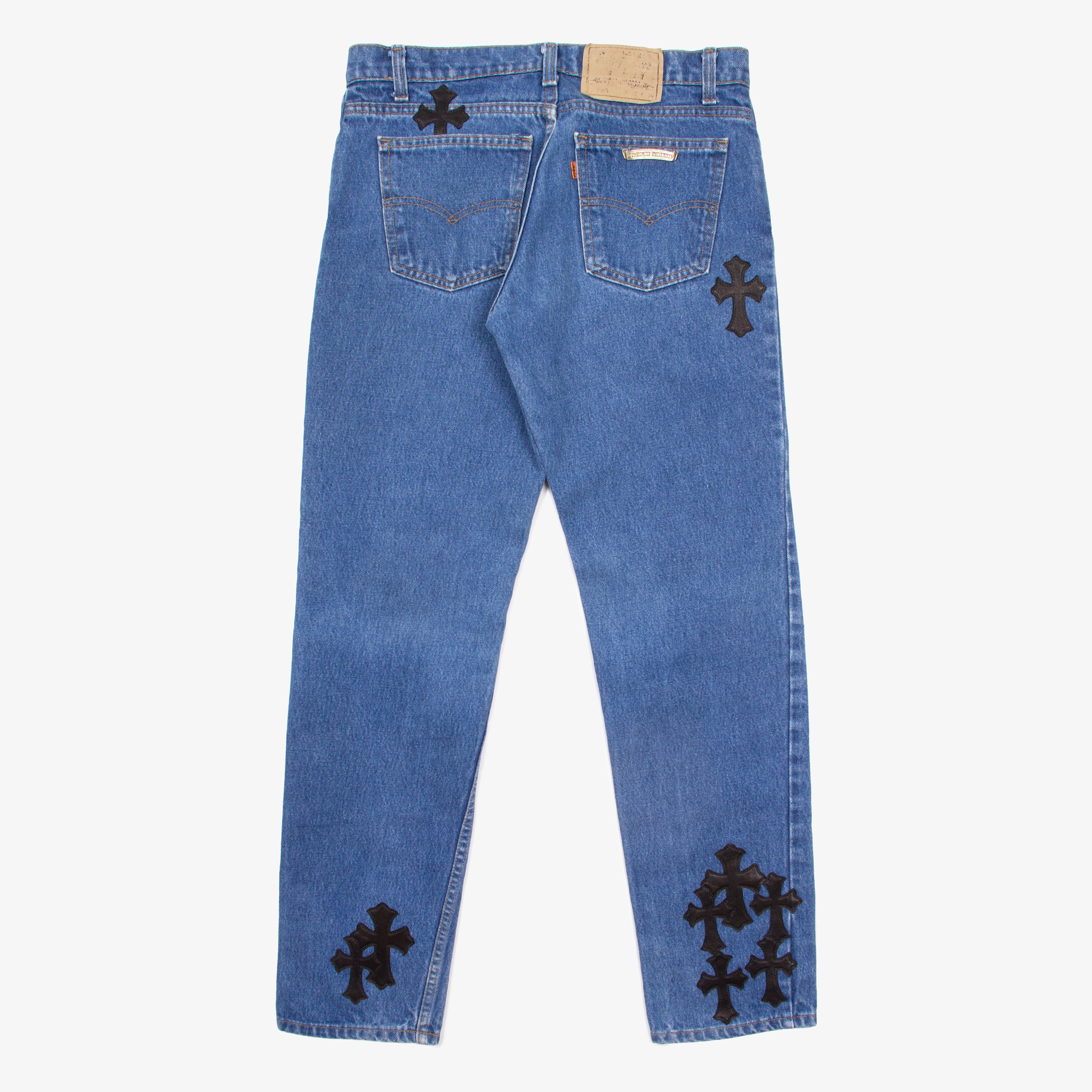 SPECIAL PLACEMENT CROSS PATCH DENIM