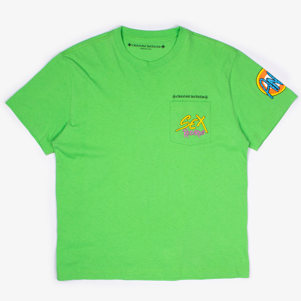 GREEN NYFW SEX RECORDS TEE