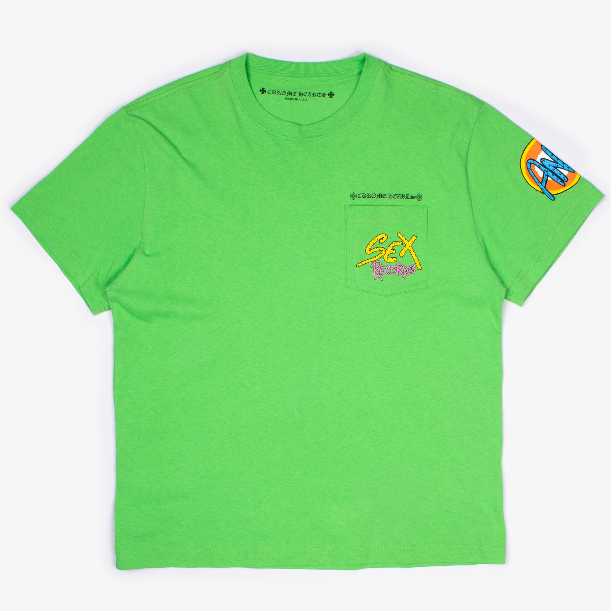 GREEN NYFW SEX RECORDS TEE