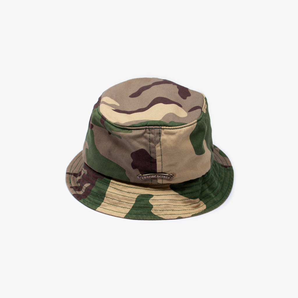 SEX RECORDS CAMO BUCKET HAT