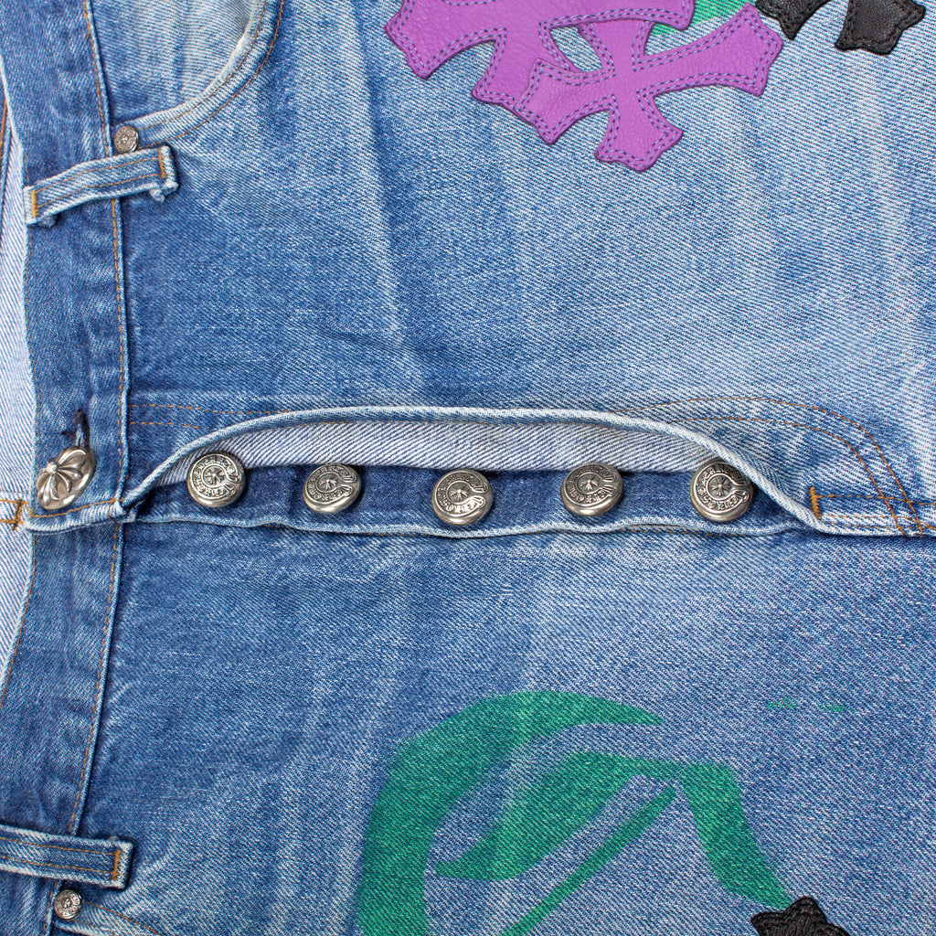CROSS PATCH STENCIL REDLINE DENIM