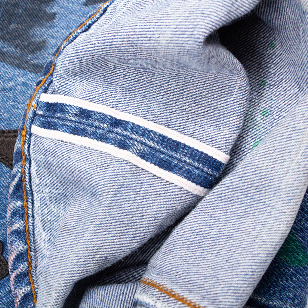 CROSS PATCH STENCIL REDLINE DENIM