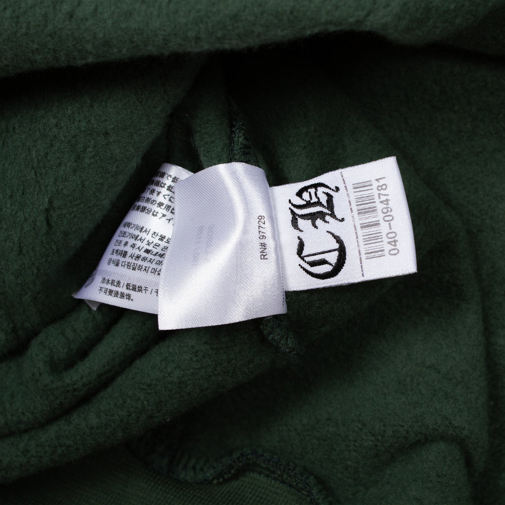 GREEN T BAR HOODIE