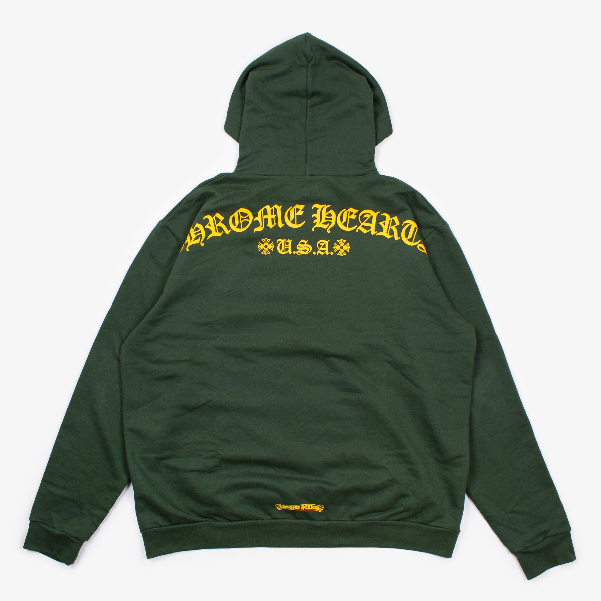 GREEN T BAR HOODIE