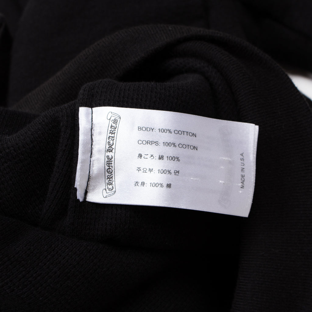 BALCK THERMAL FLORAL HOODIE (OG)