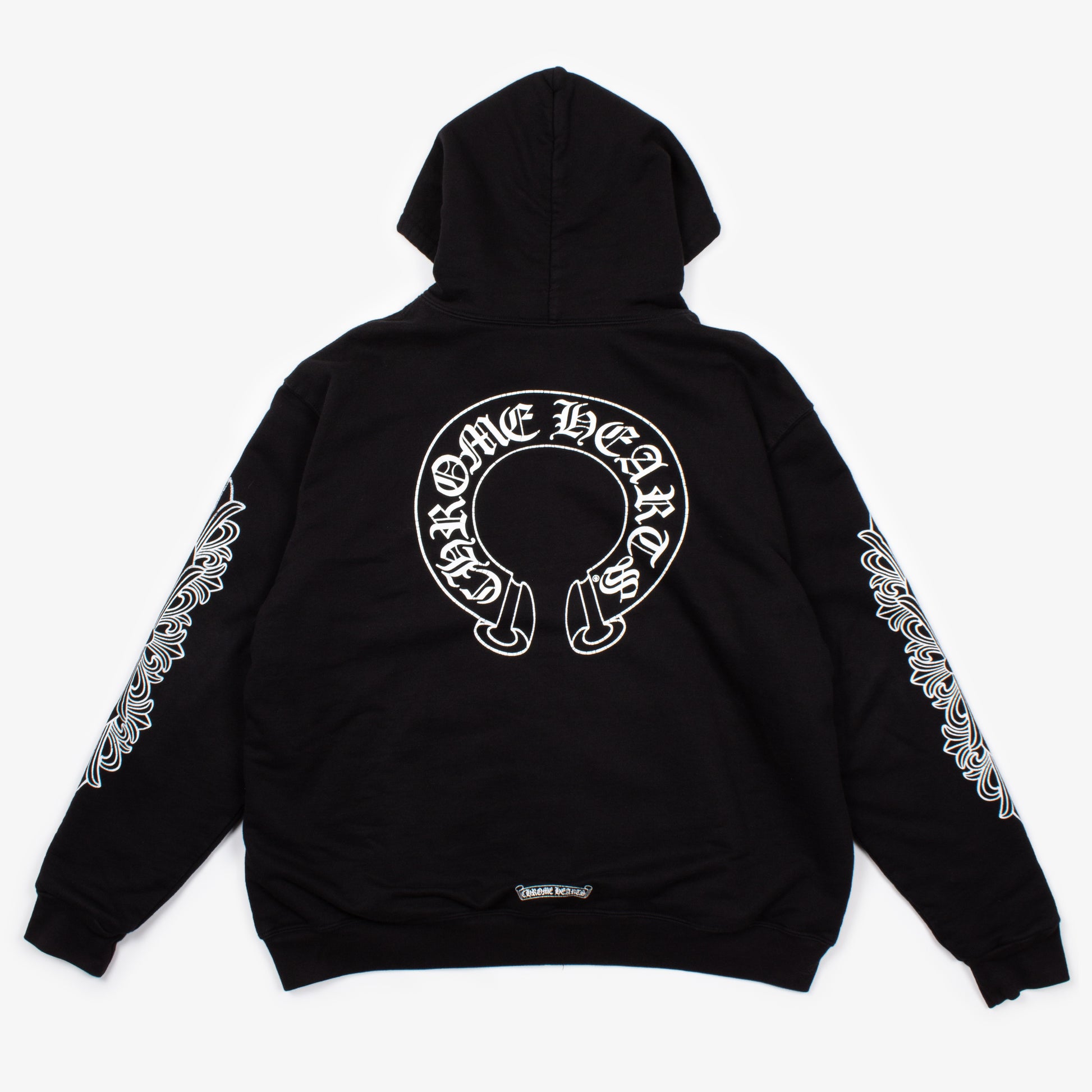 BALCK THERMAL FLORAL HOODIE (OG)