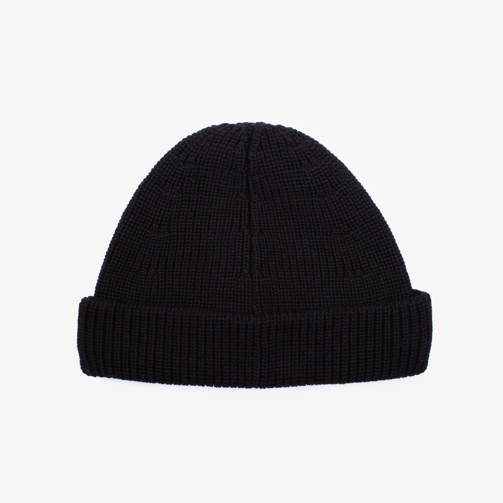 BLACK LOGO BEANIE
