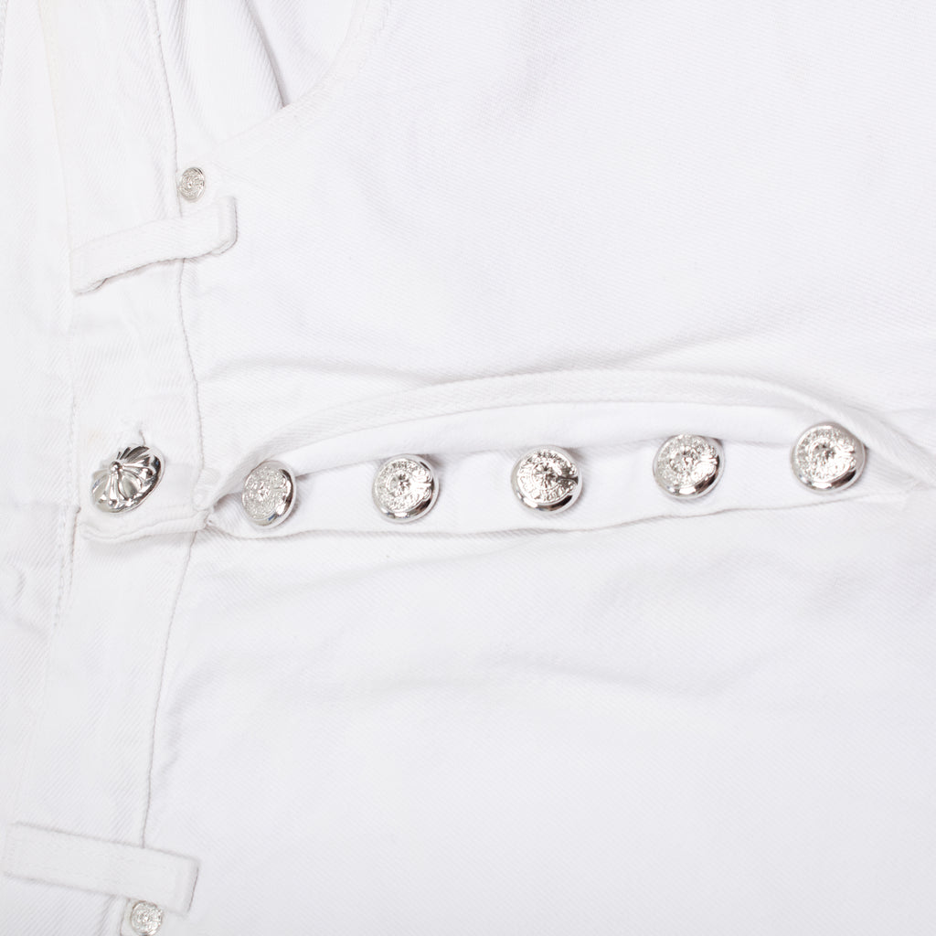 LEOPARD CROSS PATCH DENIM