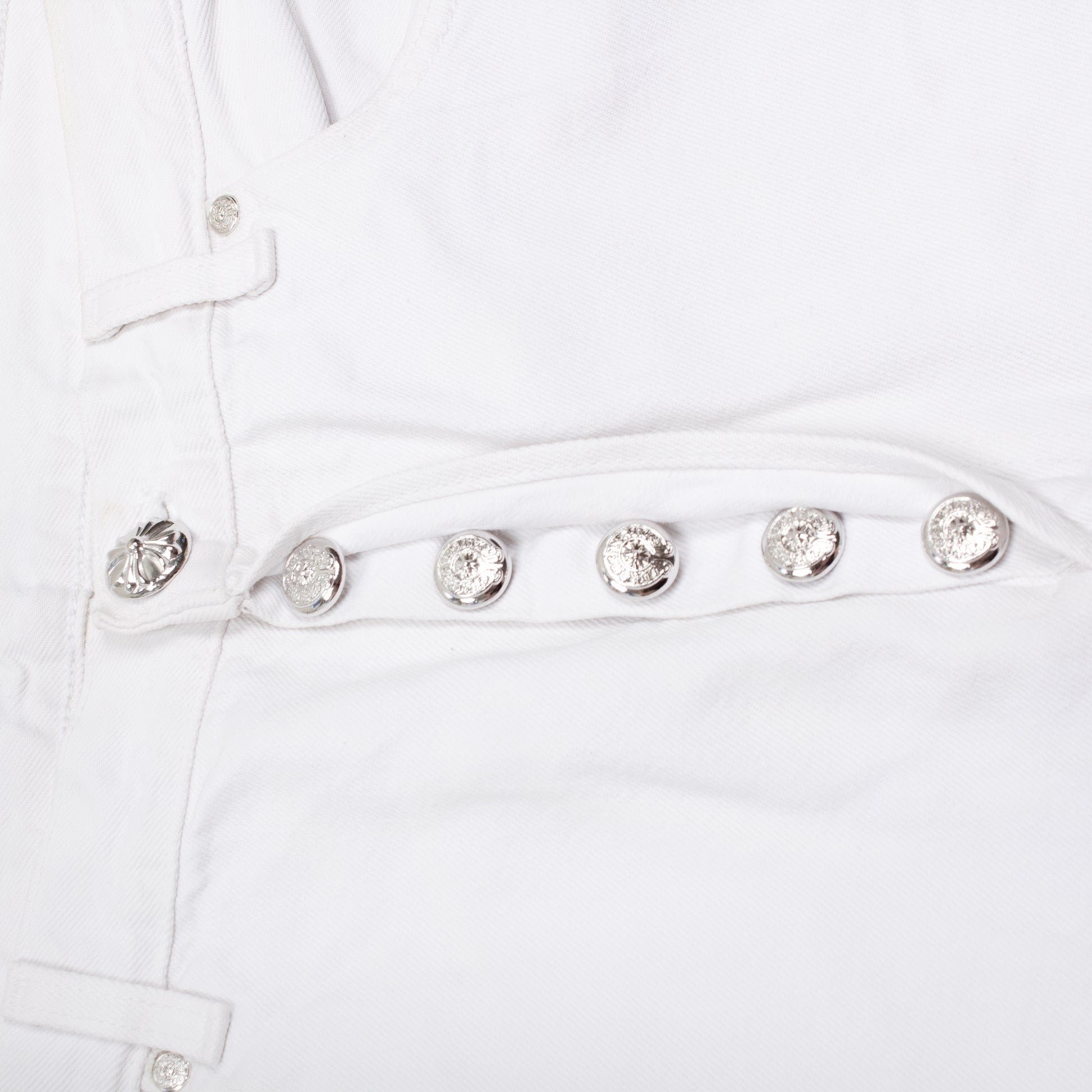 LEOPARD CROSS PATCH DENIM