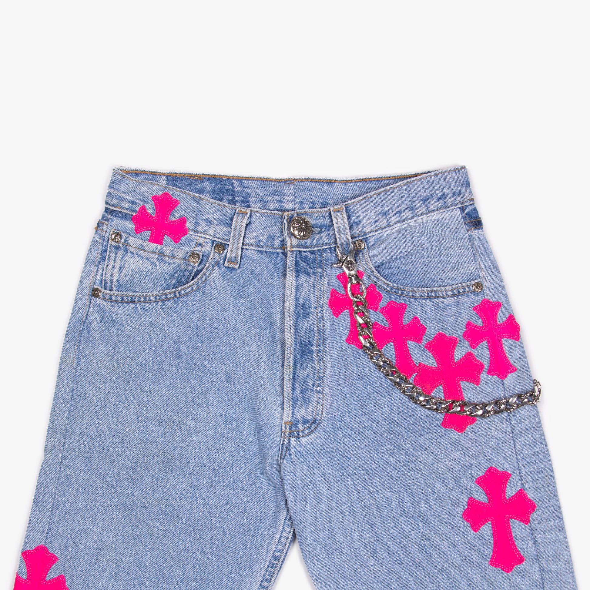 DOUBLE CLAW FANCY LINK WALLET CHAIN