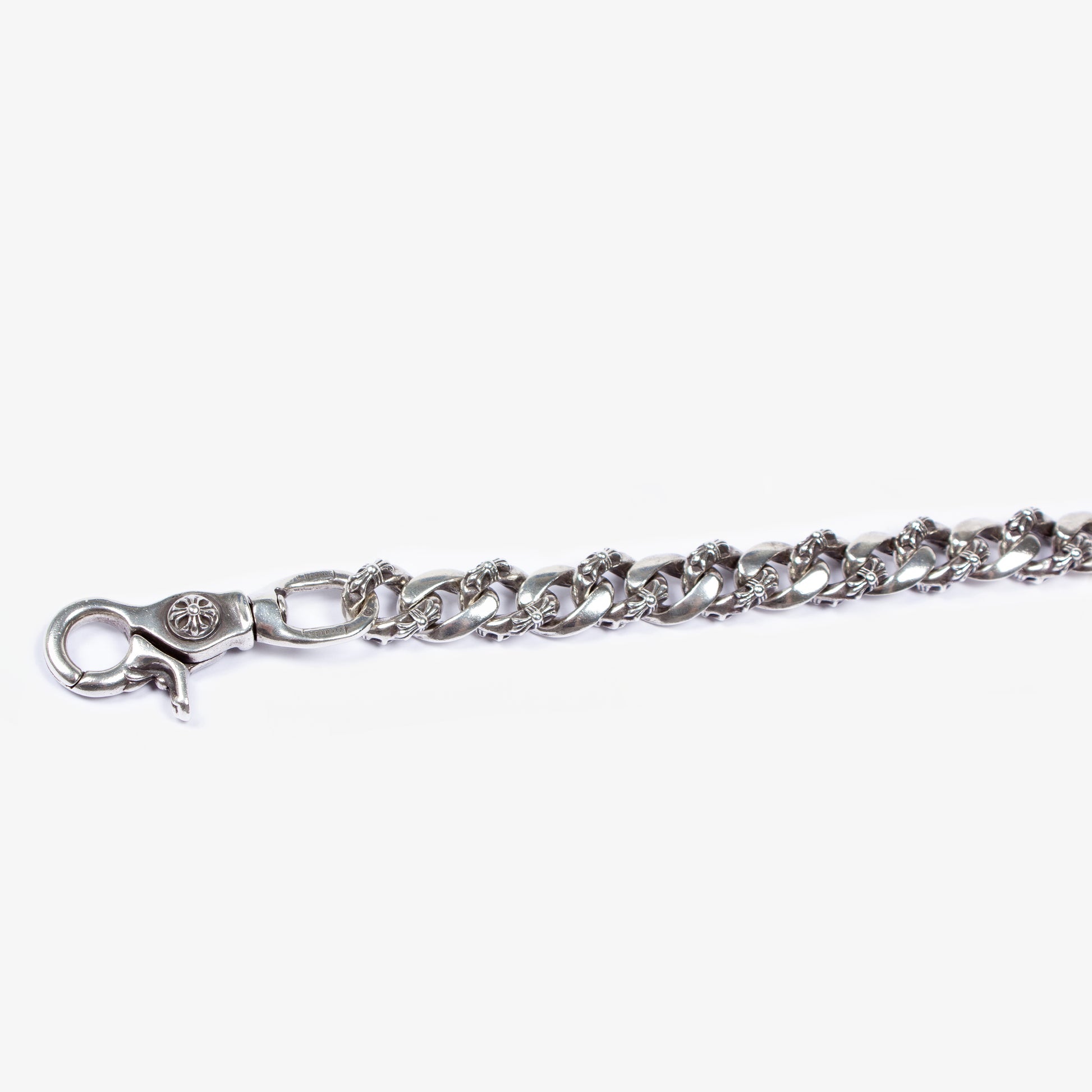 FANCY LINK DOUBLE CLAW WALLET CHAIN