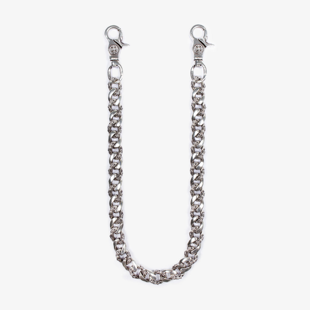 FANCY LINK DOUBLE CLAW WALLET CHAIN