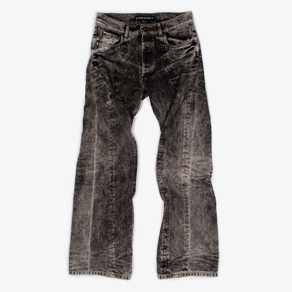 BLACKWASH WIRE DENIM